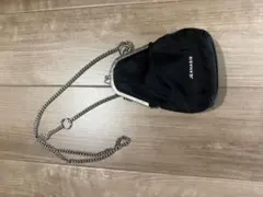JEANASIS がま口 チェーン ショルダーバッグ ブラックのサムネイル
