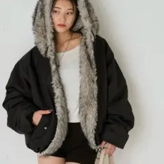 当日発送 ブルゾン ブラック