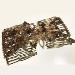 【美品 】コンプレックスビズ イージーコーム ダブルコーム ビーズ ブラウン系のサムネイル