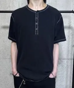 CS】cut off henley neck tee Chikashitsu＋ - メルカリ