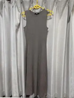 UNIQLOノースリーブ ロングワンピース M