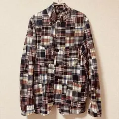 古着 USA製 エンジニアードガーメンツ チェックシャツ オンブレ フェード