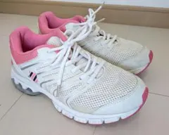 美品 KSWISS/ケースイス ホワイト/ピンク スニーカー 24.0 EEEのサムネイル