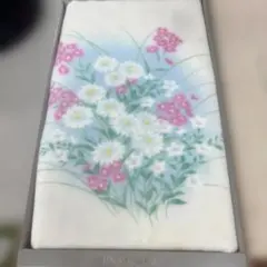 449 HANAEMORI 花柄シングルフラットシーツ140✖️240㎝