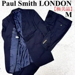 【極美品】ポールスミスロンドン　スーツセットアップ　ウール　カノニコ　黒　M