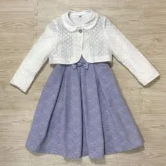 anyFAM フォーマル ワンピース 3点セット 120 入学式 女の子