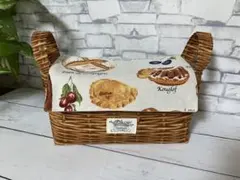 ハンドメイド　ベーカリー・パンデザイン布バスケット