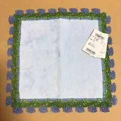 近沢レース ハンカチ アガパンサス