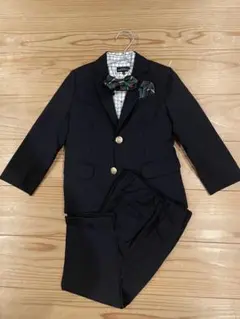 グリーンレーベル リラクシング　ネイビー フォーマルスーツ セット　115cm