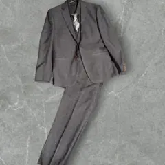 【即日発送】ブルーグレー スリーピーススーツ　カジュアルスーツ
