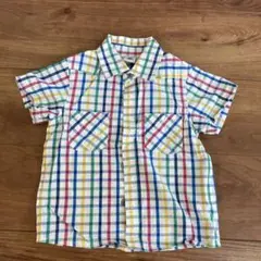 プチバトー　2ans/86cm 半袖シャツ