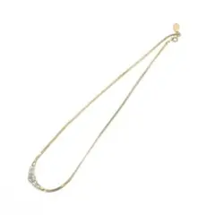 Y603-271　Mario Valentino ネックレス ラインストーン