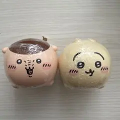 ちいかわ　貯金箱　くりまんじゅう　うさぎ　ガチャガチャ