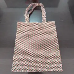 リバティ自転車柄トートバッグ