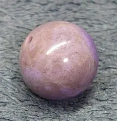 B431　トルコ翡翠　ターキッシュパープルジェイド　11.8ミリ