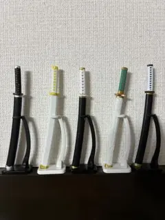 日輪刀　5本セット スタンド付き