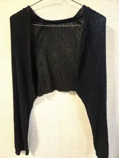 カーディガン　ニットカーディガン　ボレロ　春夏　結婚式　パーティー　ショート丈