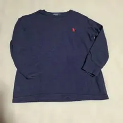 POLO RALPH LAUREN 長袖カットソー ネイビー