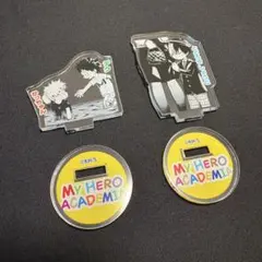 ヒロアカ アクリルminiフィギュア 爆豪勝己 緑谷出久 轟焦凍 2点セット