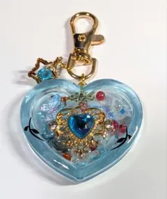 81 シャカシャカ シェイカー キーホルダー チャーム ハンドメイド ハートのサムネイル