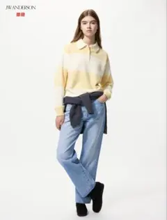UNIQLO ストレートジーンズ JW ANDERSON 22 ユニクロ