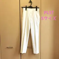 PLST スティックパンツ リネンブレンド XXS