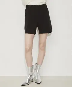 新品未使用ADAM ET ROPE' FEMME ニットサイクルパンツ 36のサムネイル