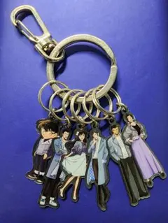 名探偵コナン　隻眼の残像　6連キーチェーン　キーホルダー
