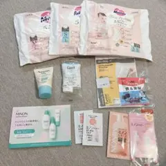 新生児セット ベビー用品 おむつ 母乳保存バッグ ピュアレーン 試供品セット