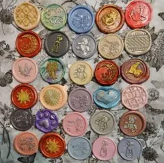 シーリングスタンプ 複数デザイン 35枚