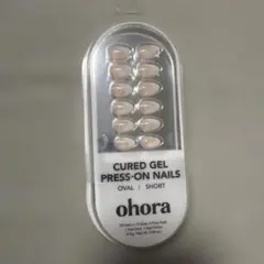 【新品】Cured Gel Press On Nails ohora ネイル