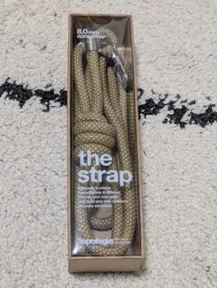 topology　the strap 8.0mm ゴールド