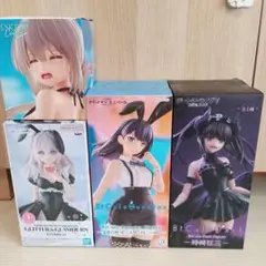 時崎狂三 宝多六花 アーリャ 宇崎月 フィギュア まとめ売りのサムネイル