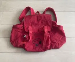 スヌーピー 赤 リュック バックパック ナイロン ヴィンテージ