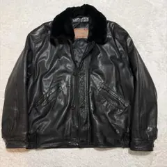 レザージャケット リアルファー　a1 g2 本革　短丈　ショート丈　イタリア