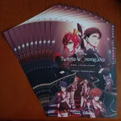 ツイステッドワンダーランド ザ アニメーション フライヤー10枚セット ツイステ