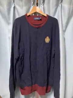 ラルフローレン　エンブレム刺繍　セーター