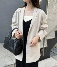 Kastane デザインオーバーシャツジャケットのサムネイル