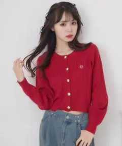 【新品】ems excite ケーブルNTカーデ　赤