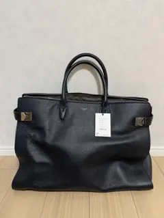 極美品・希少色 ペッレモルビダ ボストンバッグ トート 牛革 ブラック/イエロー 阪急メンズ東京店・阪急メンズ大阪店で限定ボストンバッグが発売開始