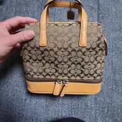 COACHミニボストンバッグ