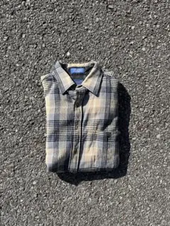90s USA製 PENDLETON オンブレチェック ボードシャツ ウール