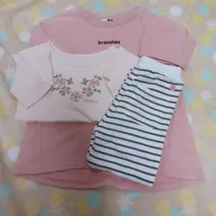 長袖パジャマ上下と長袖Tシャツ　110cm　4点セット　branshes