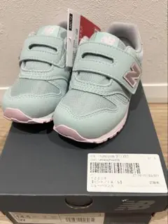 New Balance IZ373 ミントグリーン 14.5cm