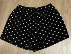 bananaj ハート柄ショートパンツ　L