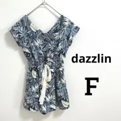 【dazzlin】サロペット ショート丈　リゾート感　Fのサムネイル