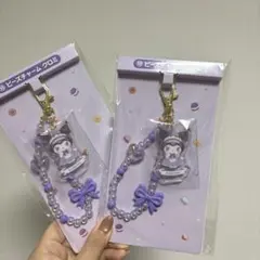 ビーズチャーム　クロミ くじ　2セット