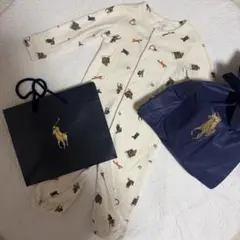 美品 ラルフローレン ロンパース 70 80 9M カバーオール 長袖 出産準備のサムネイル