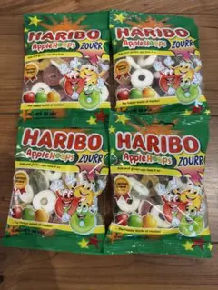 HARIBO サワーアップル80g 4袋セット　ハリボーのサムネイル