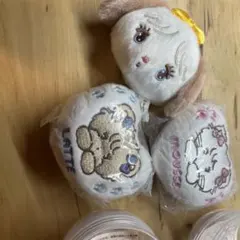 mikkoガチャガチャぬいぐるみキーホルダー 3点セット